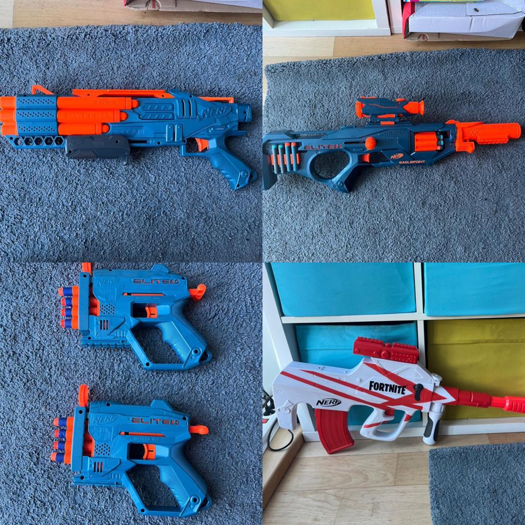 Collectie nerf, Ophalen, Zo goed als nieuw