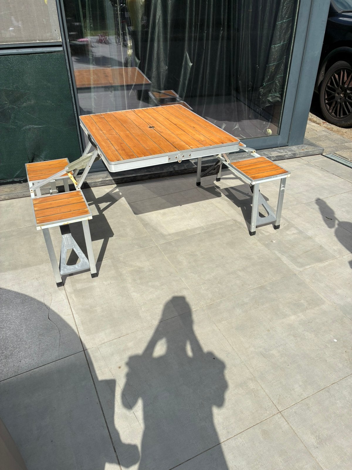 Picknicktafel/camping, Tuin en Terras, Ophalen of Verzenden, Zo goed als nieuw