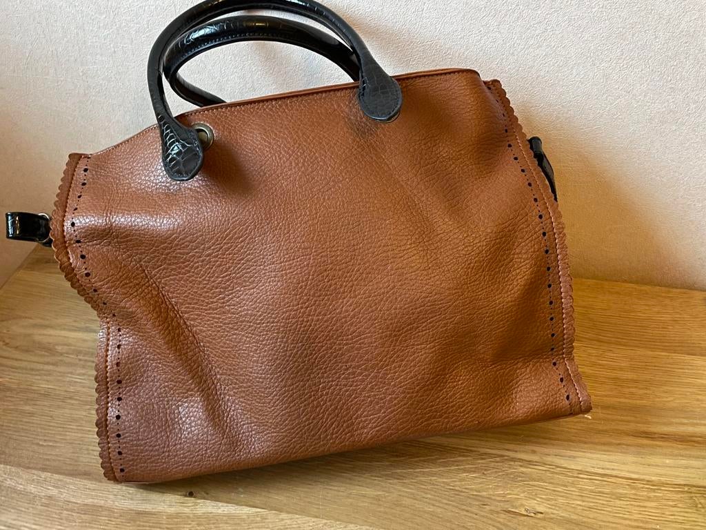 Shopper/handtas in mokka kleur, Handtassen en Accessoires, Tassen | Damestassen, Ophalen, Nieuw, Bruin, Shopper