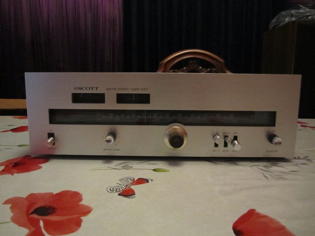 Scott 570T, Audio, Tv en Foto, Ophalen of Verzenden, Gebruikt, Analoog