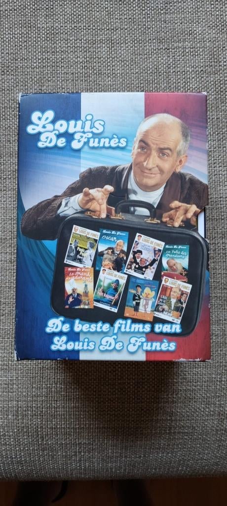 DE BESTE FILMS VAN LOUIS DE FUNES (8 discs)., Ophalen, Zo goed als nieuw, Boxset