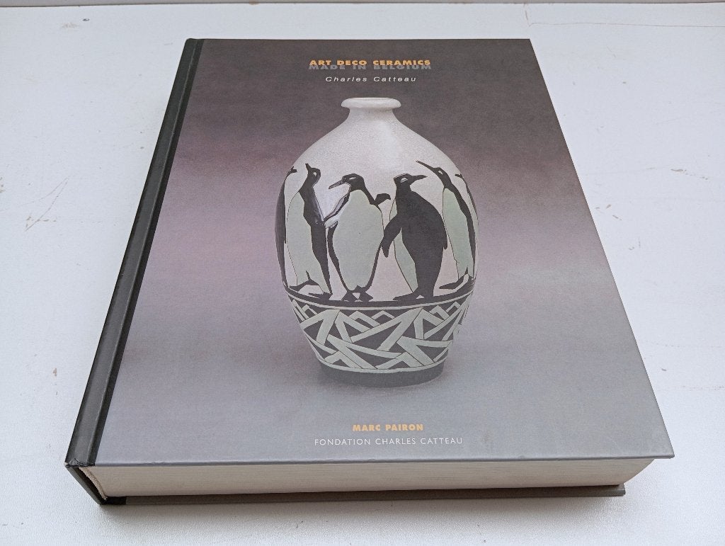 CHARLES CATTEAU ART DECO CERAMICS BOEK, Ophalen of Verzenden