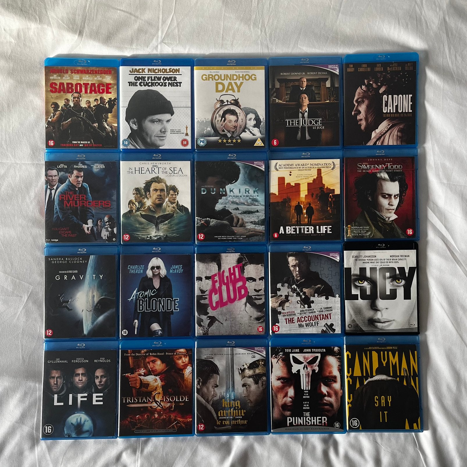 Diverse blurays, Envoi, Comme neuf, Film