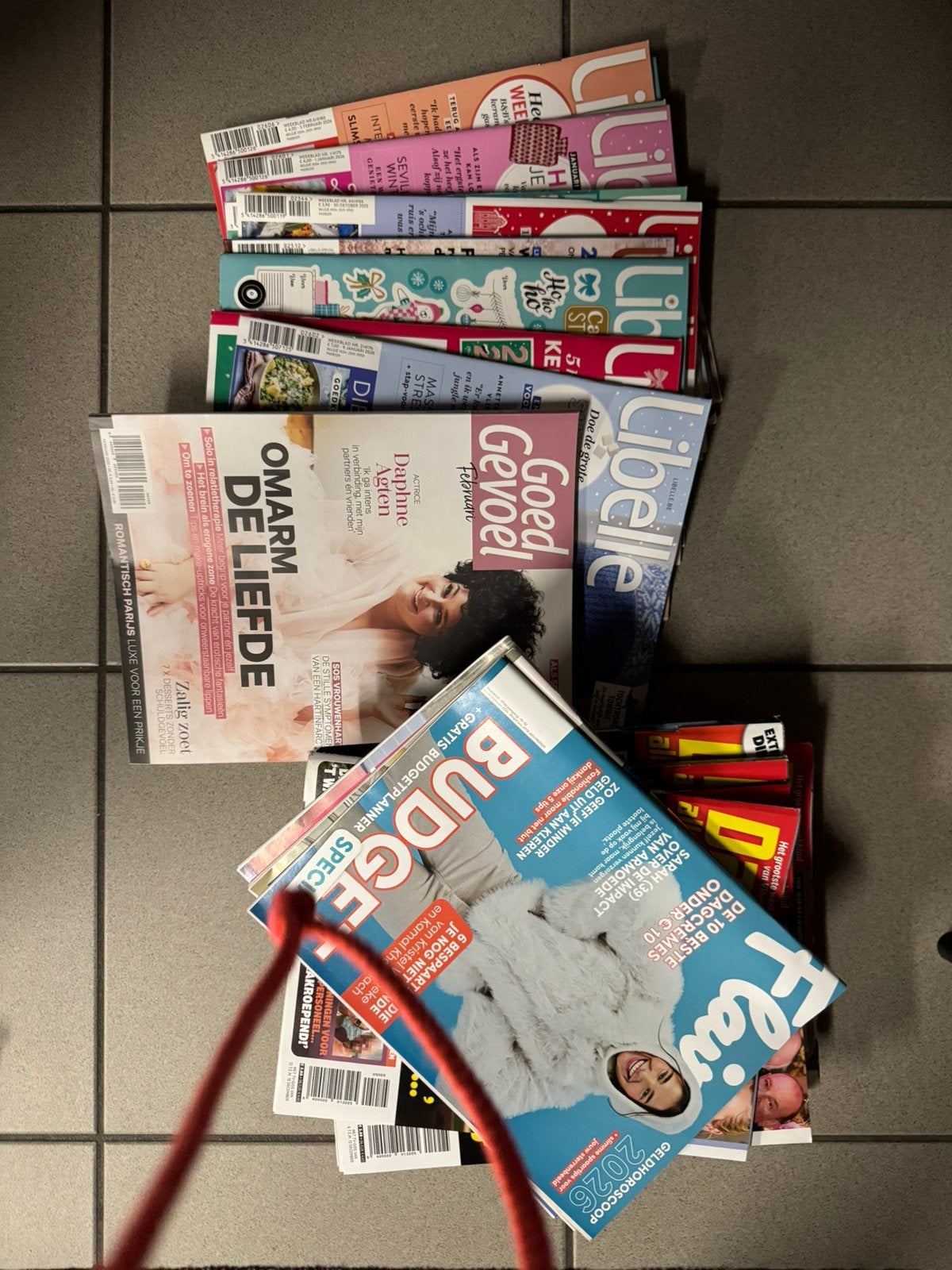 Tijdschriften, Ophalen, Gelezen