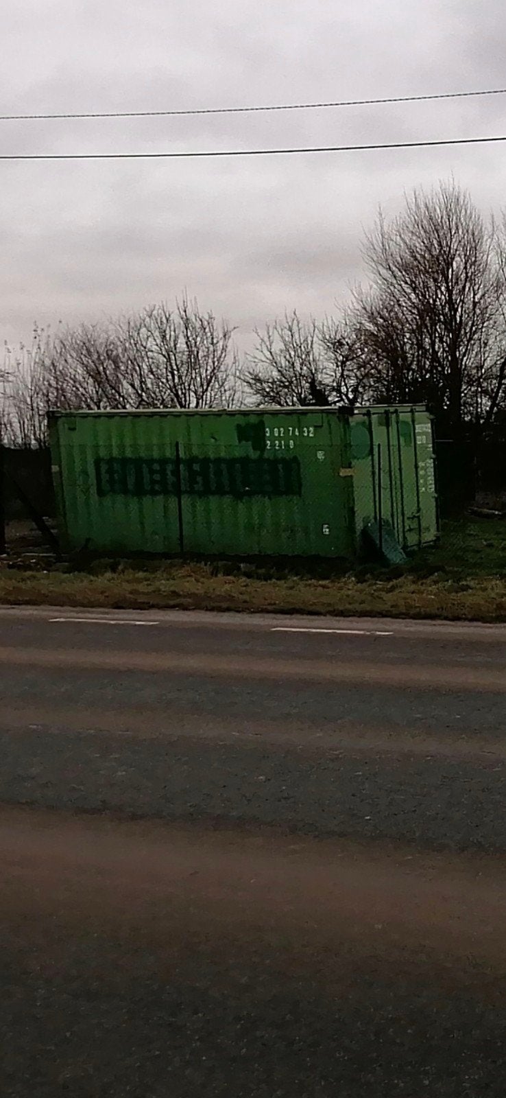 Container marin 6.00 m, Enlèvement