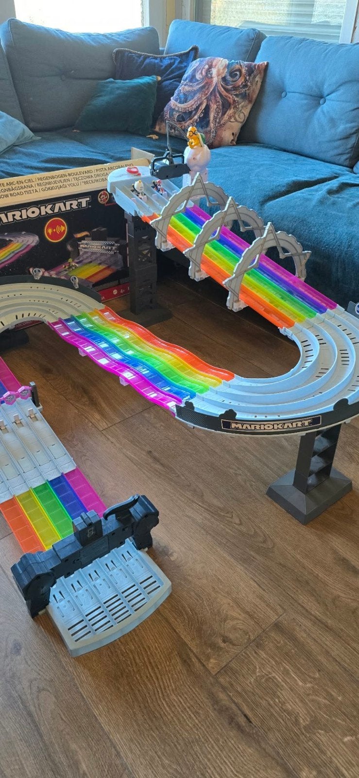 hot wheels Mario kart, Kinderen en Baby's, Racebaan, Zelf te bouwen, Ophalen of Verzenden, Zo goed als nieuw