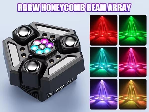 Dmx triangulaire mobile RGBW 480W SUPERPROMO, Musique & Instruments, Enlèvement ou Envoi, Neuf, Lumières, Couleur