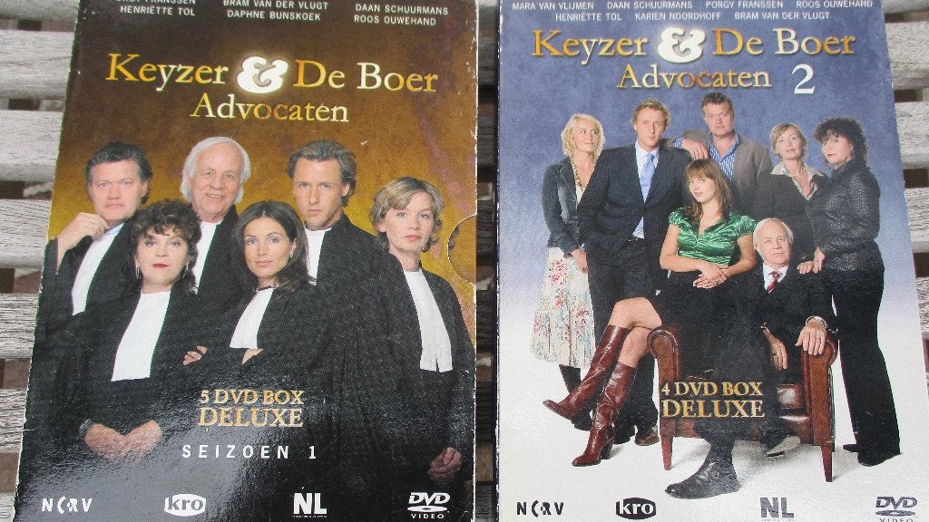 Twee DVD-boxen Keyzer & De Boer Advocaten 1 en 2, Ophalen of Verzenden, Zo goed als nieuw, Overige onderwerpen