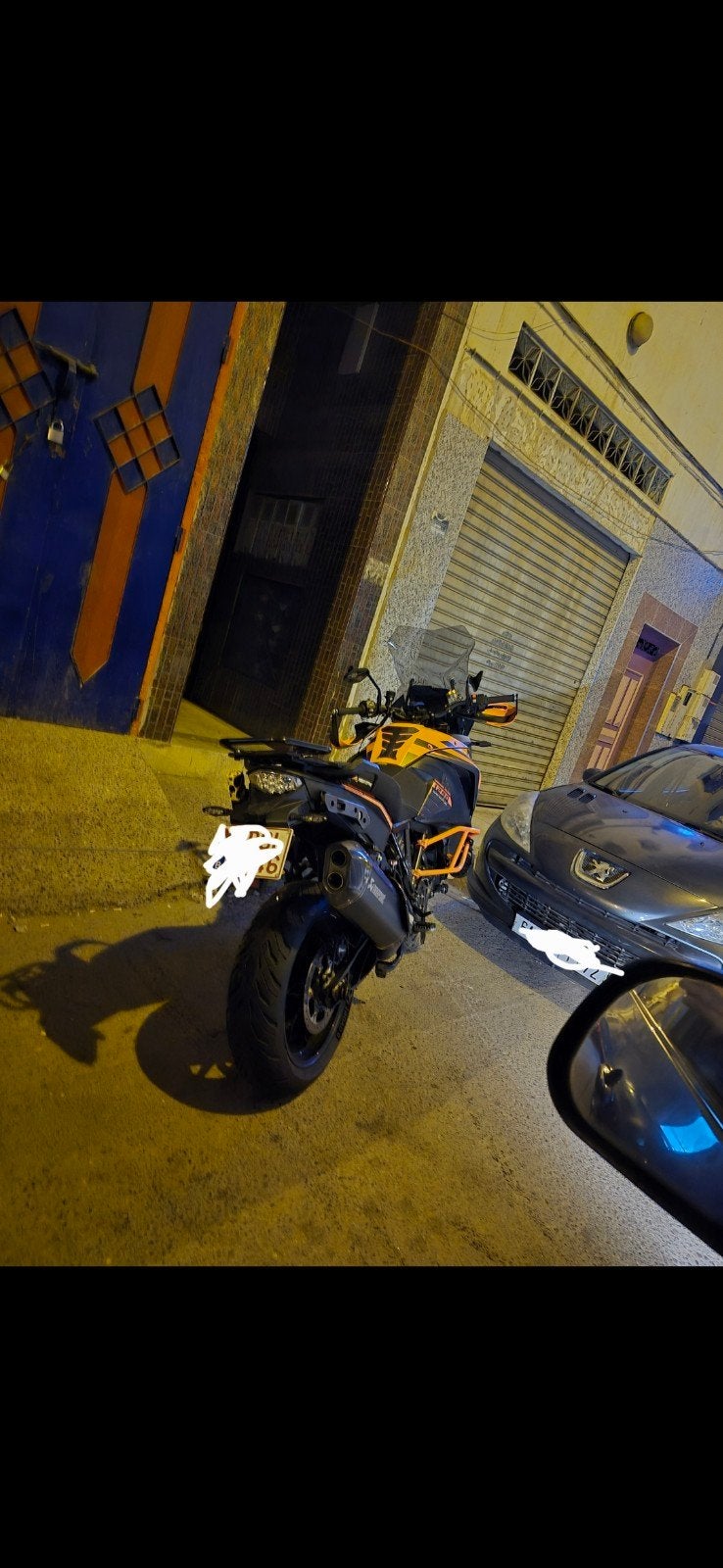 ktm 1290 adventure accidenté, Particulier
