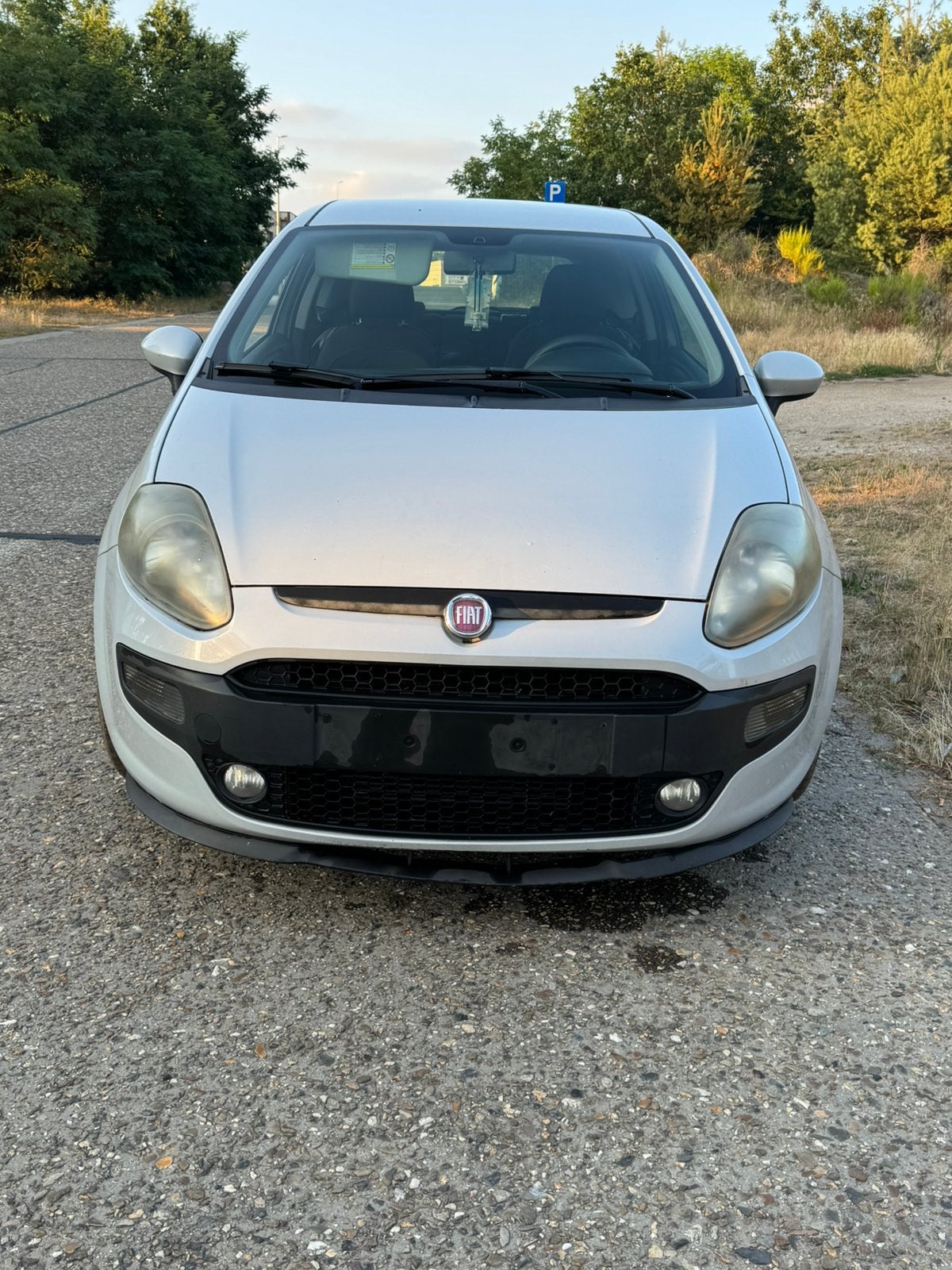 Fiat Punto, Autos, Fiat, Particulier, Punto, Diesel, Euro 4, 3 portes, Boîte manuelle, Argent ou Gris, Beige, Tissu, Enlèvement