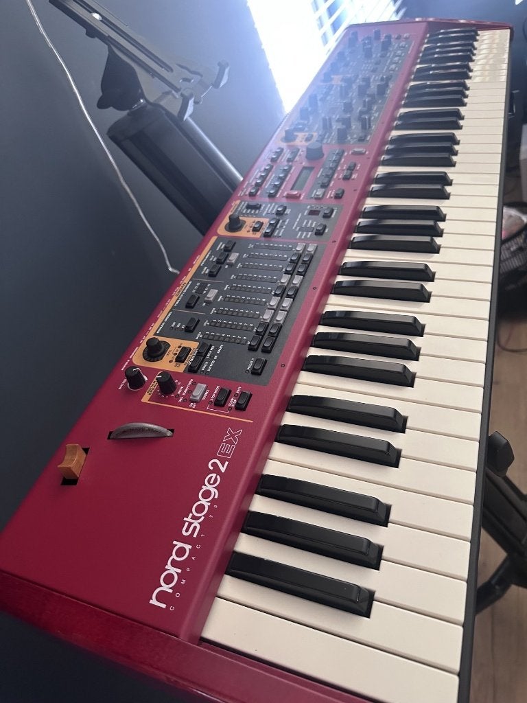 Nord Stage 2 EX Compact 73 (waterfall), Muziek en Instrumenten, Midi-aansluiting, Overige aantallen, Zo goed als nieuw, Ophalen