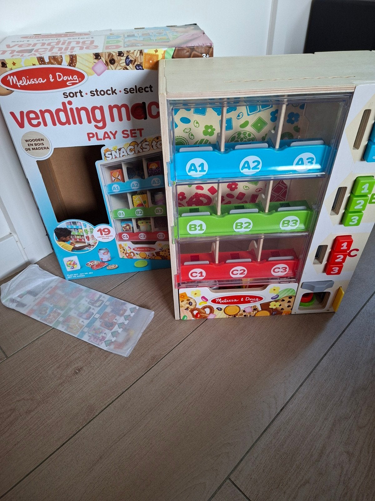 vending machine Melissa and doug, Ophalen, Zo goed als nieuw, Overige typen