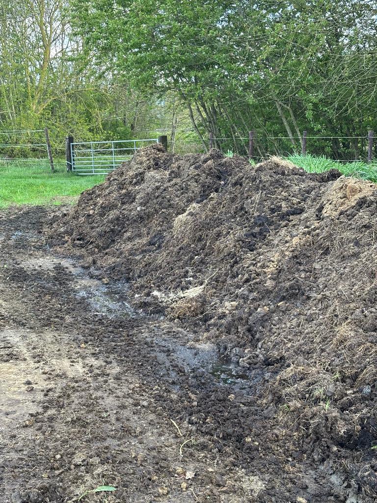Gratis paardenmest - ophalen te Aarschot, Tuin en Terras, Ophalen, Mest