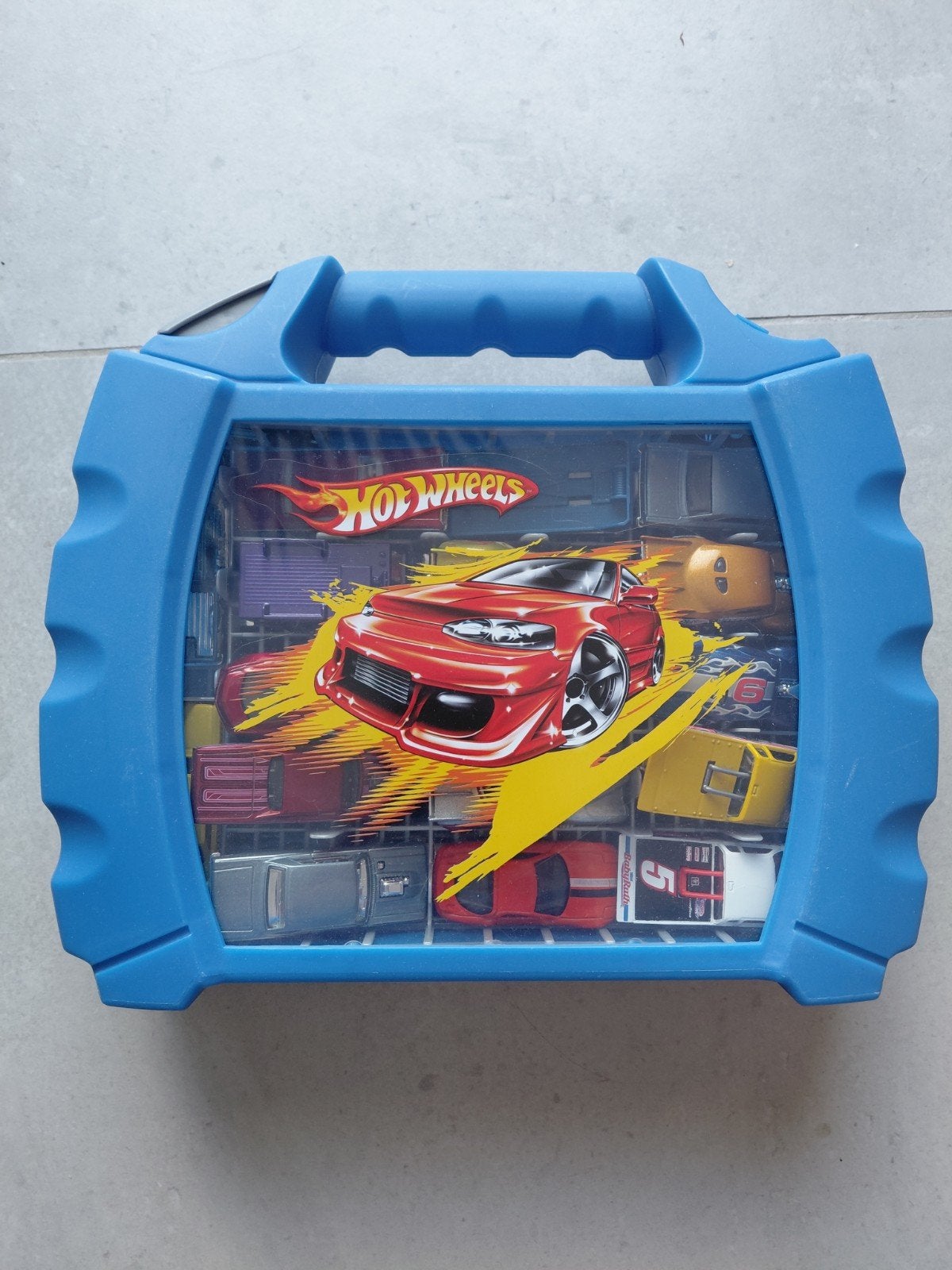 36 Hot Wheels in draagkoffer, Ophalen of Verzenden, Zo goed als nieuw, Auto