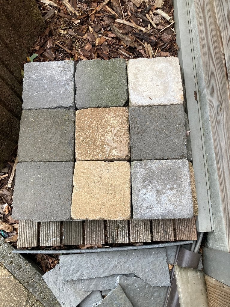Klinkers, Ophalen, Gebruikt, Beton, Klinkers