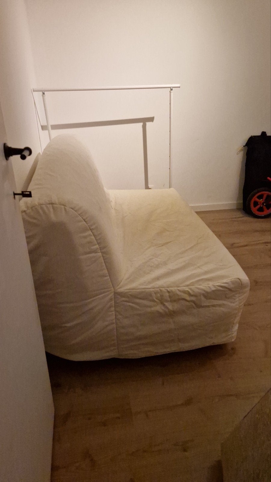 Zetelbed met beschermhoes, Huis en Inrichting, Zetels | Zetels en Chaises Longues, Gebruikt, Tweepersoons, 150 tot 200 cm, 125 tot 150 cm