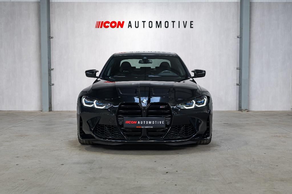 BMW G80 M3 COMPETITION - LASER I HUD I HK I 360 I M DRIVER, Auto's, 4 deurs, Achterwielaandrijving, 375 kW, Zwart