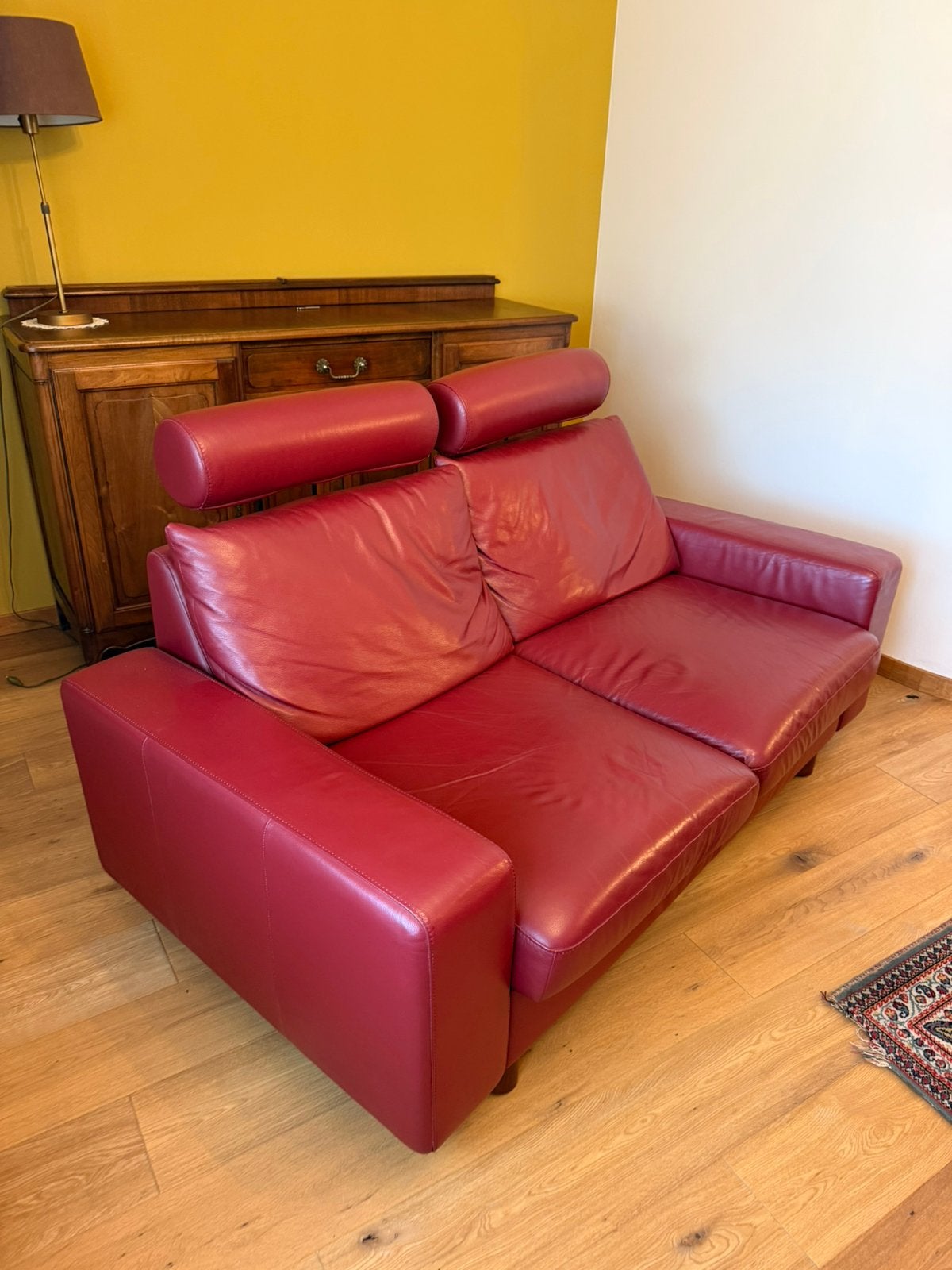 Zetel - stressless - 2 à 3 zit., Ophalen, Zo goed als nieuw, Leer, Modern - tijdloos.