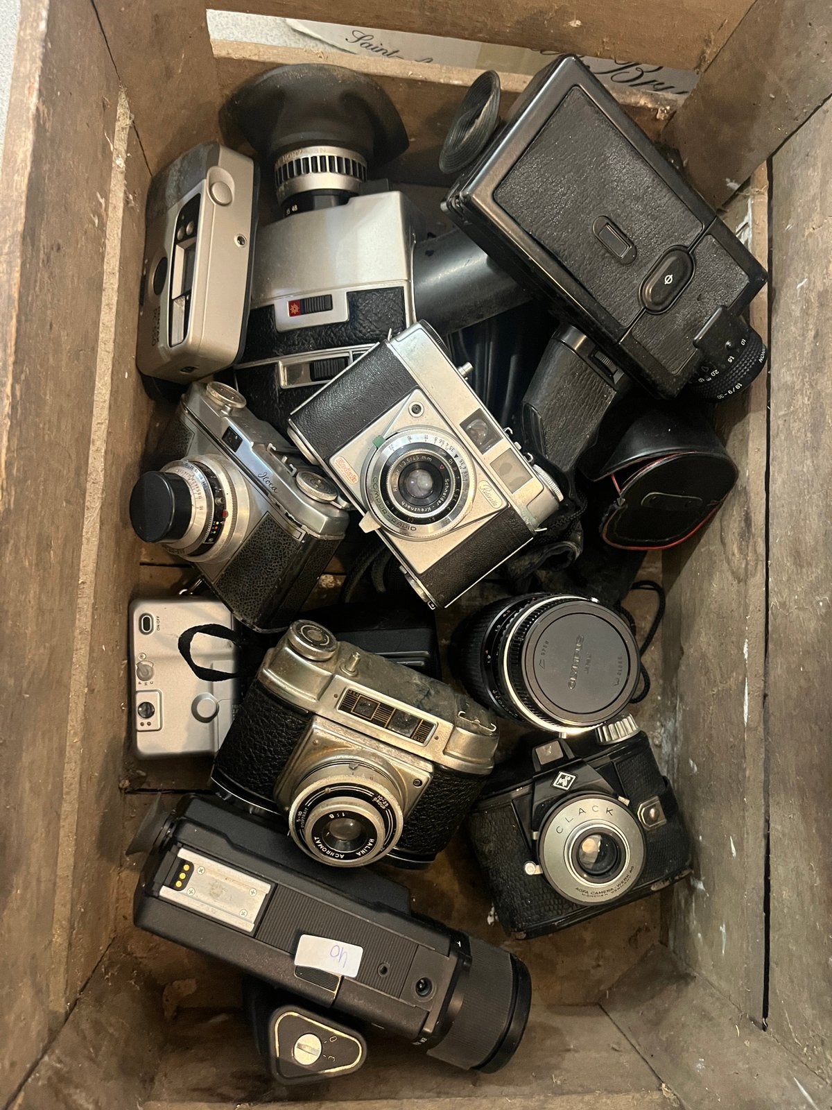 Groot lot analoge camera’s, Audio, Tv en Foto, Fotocamera's Analoog, Ophalen of Verzenden, Zo goed als nieuw