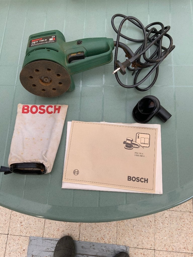 Ponceuse orbitale, Bricolage & Construction, Enlèvement, Comme neuf, Moins de 600 watts, Ponceuse orbitale