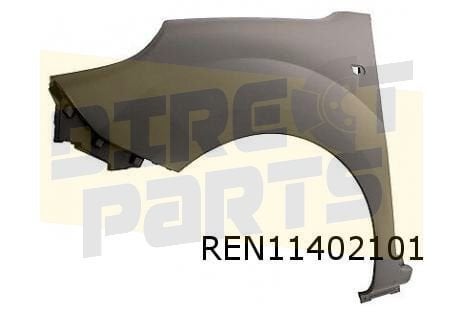 Renault Kangoo (6/13-8/21) voorscherm Links Origineel! 63101, Neuf, -, Renault, -