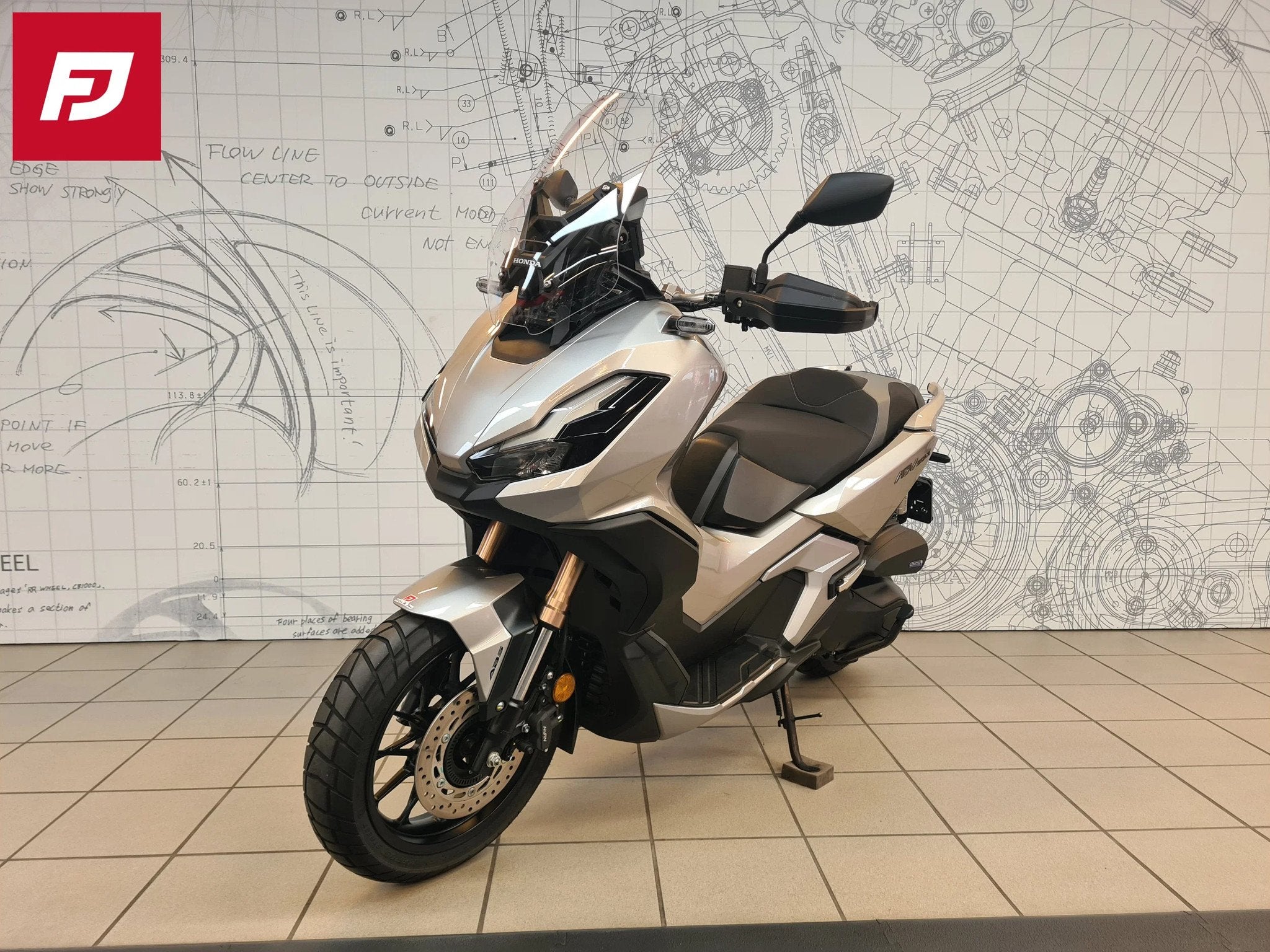 Honda ADV 350 (année de construction 2023), Motos, 350 cm³, Scooter, Entreprise, 12 à 35 kW