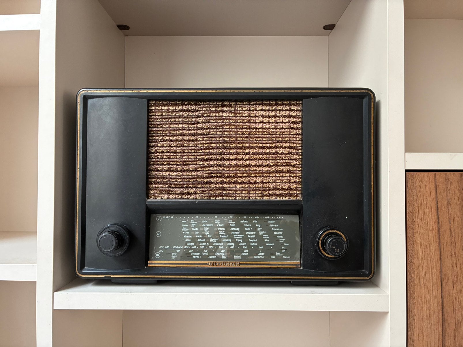 Telefunken vintage radio, Enlèvement, Ne fonctionne pas, Radio