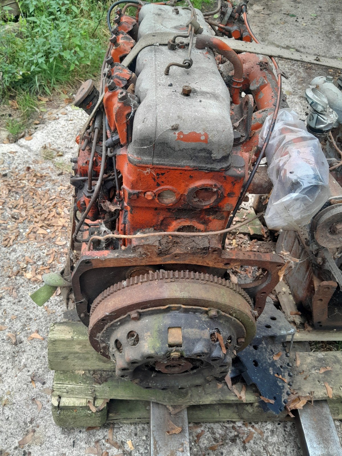 Moteur standard Allis Chalmers, Enlèvement