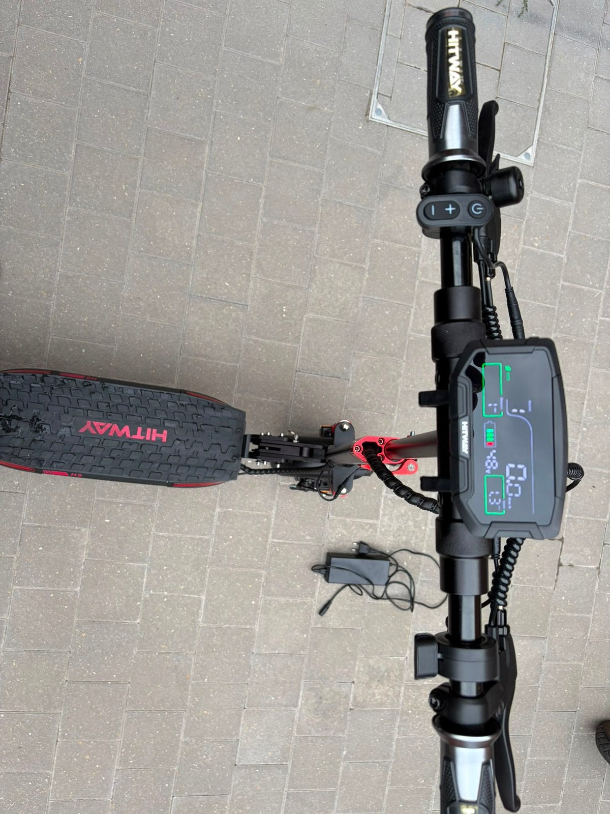 HITWAY Elektrische Step  H9 – Splinernieuw , 1-8km gereden, Ophalen