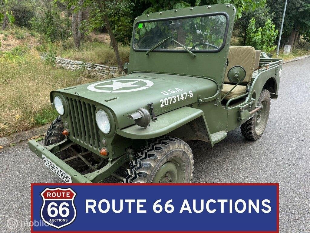 Willys Jeep CJ-2A | 1954 | Route 66 Auctions, Autres marques, Achat, Entreprise, Boîte manuelle
