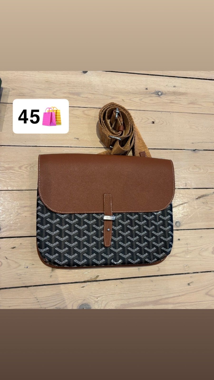 Goyard bag, Ophalen of Verzenden, Zo goed als nieuw, Wit, Schoudertasje