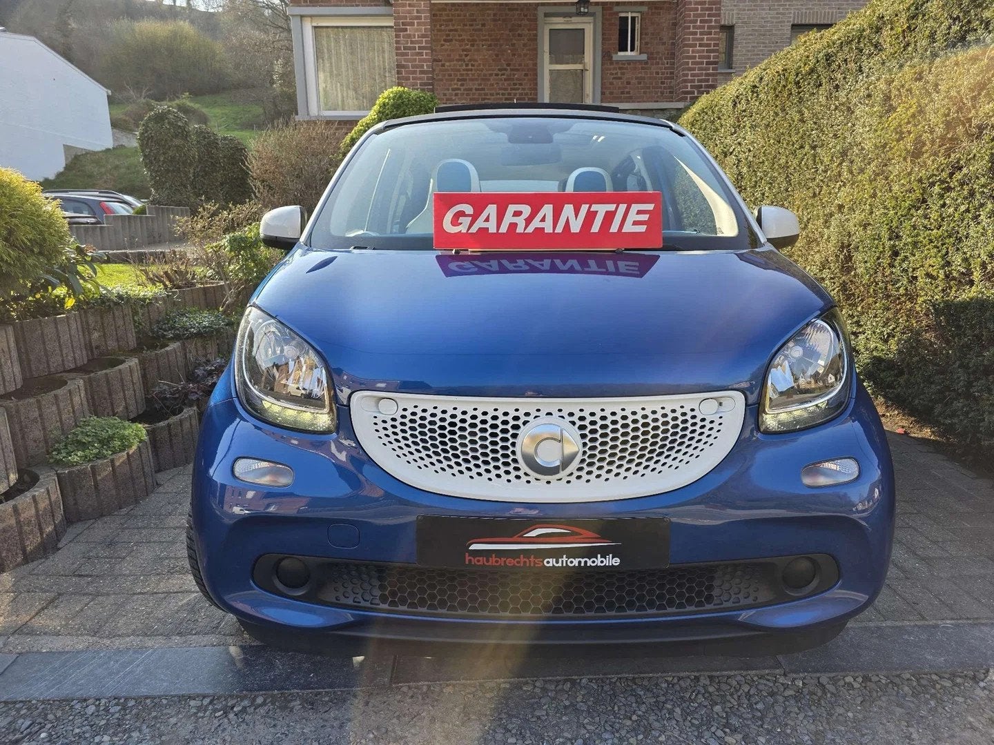Smart Forfour 1.0i/EURO6/CABRIO/CLIM/ECRAN/GARANTIE, Autos, Smart, Achat, Boîte manuelle, Bleu, 5 portes