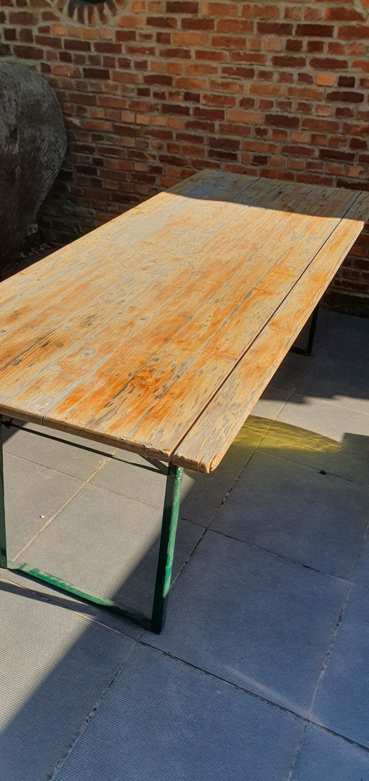 Table pliante, Enlèvement, Utilisé, Rectangulaire, Bois