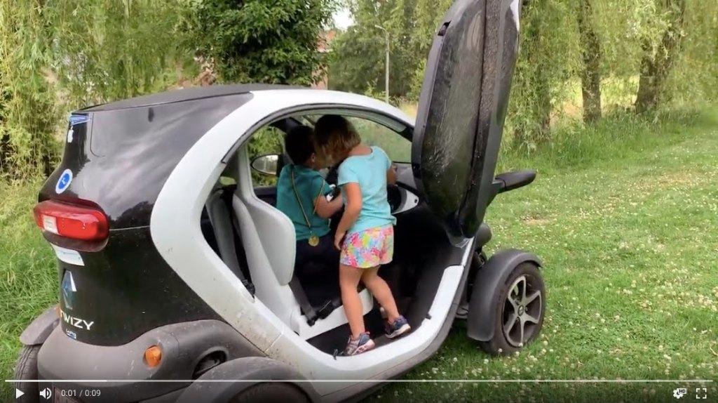 Voiture de ville électrique unique, nouvelle batterie!, Enlèvement, Utilisé