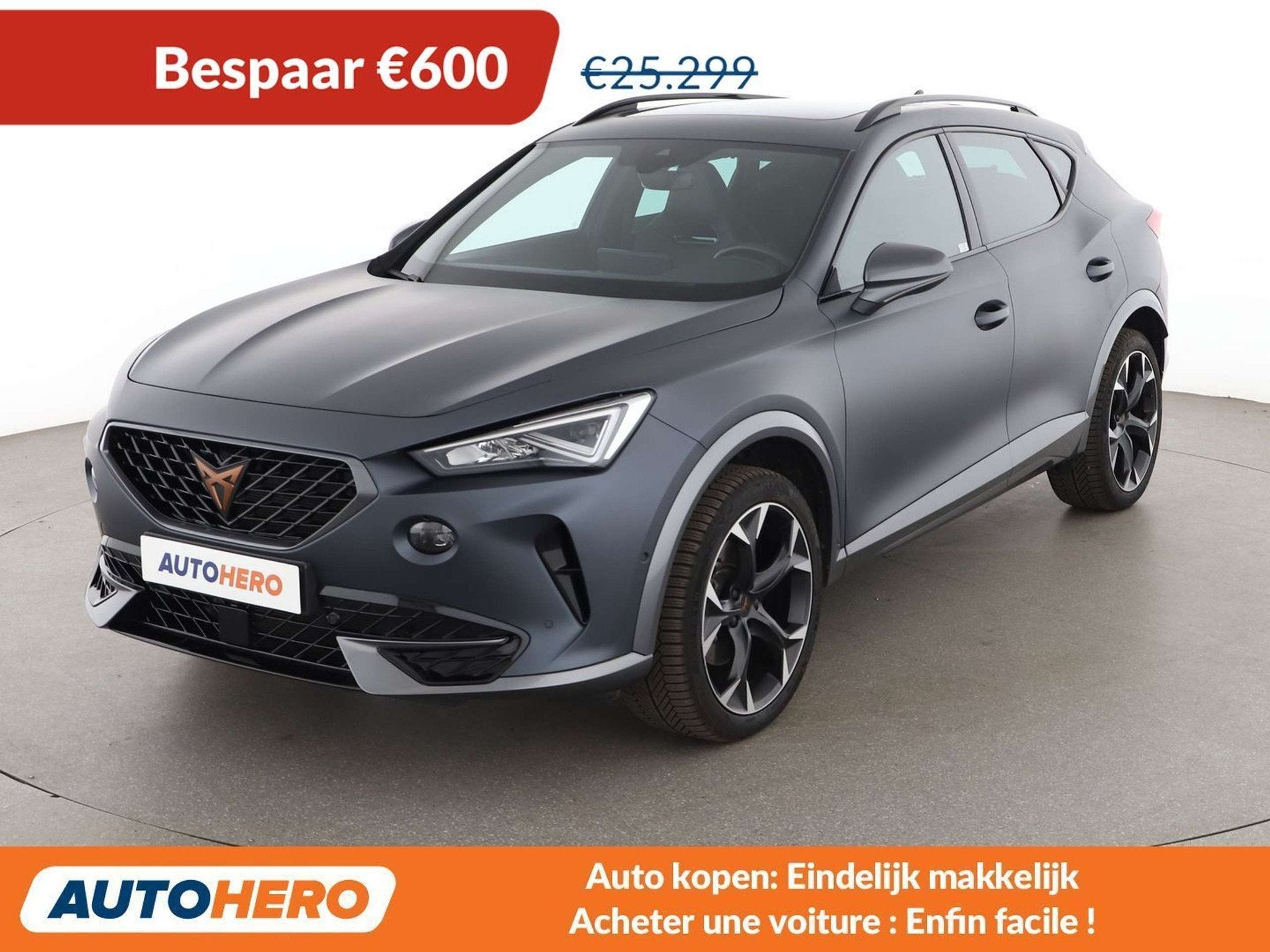 CUPRA Formentor 1.5 TSI ACT (année de construction 2022), Autos, Cuir, Argent ou Gris, Achat, Formentor
