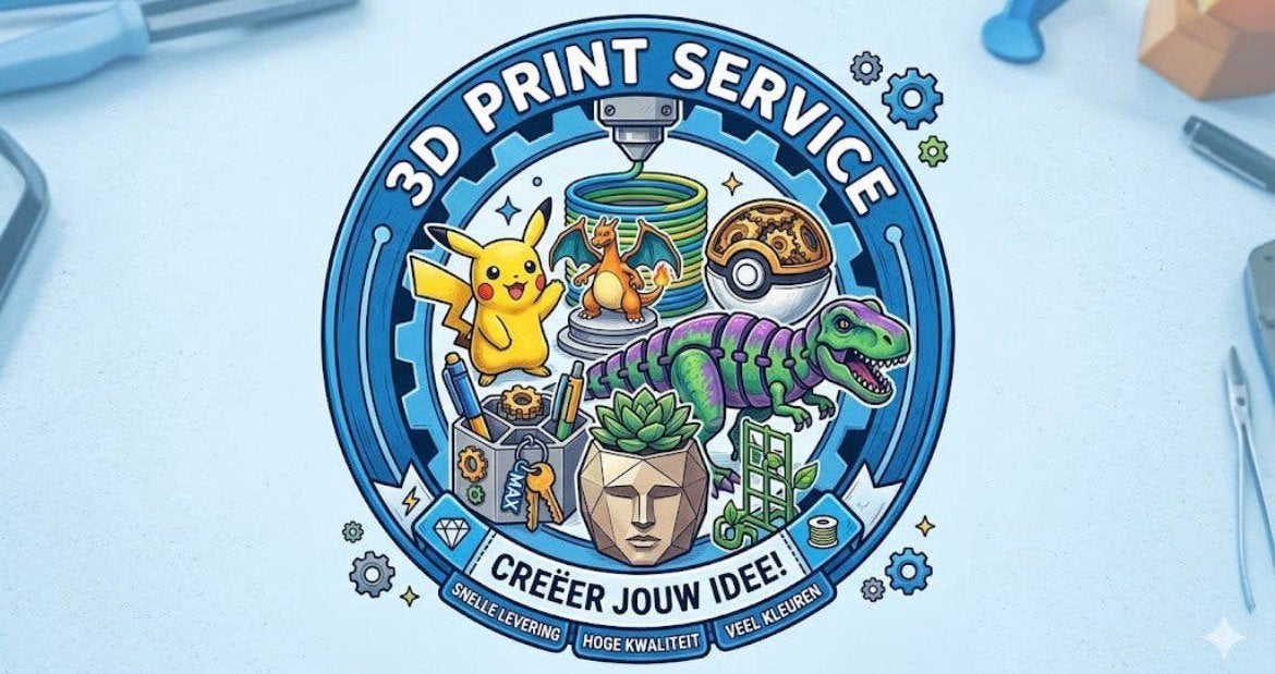 3D print service, Computers en Software, Ophalen of Verzenden