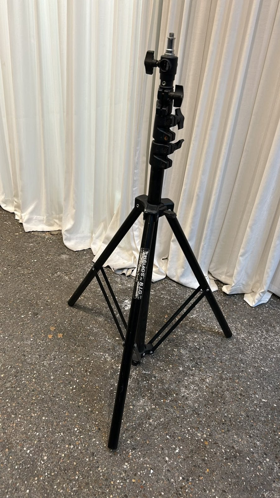 Professioneel lichtstatief / lampstatief, Ophalen, Zo goed als nieuw, Inklapbaar