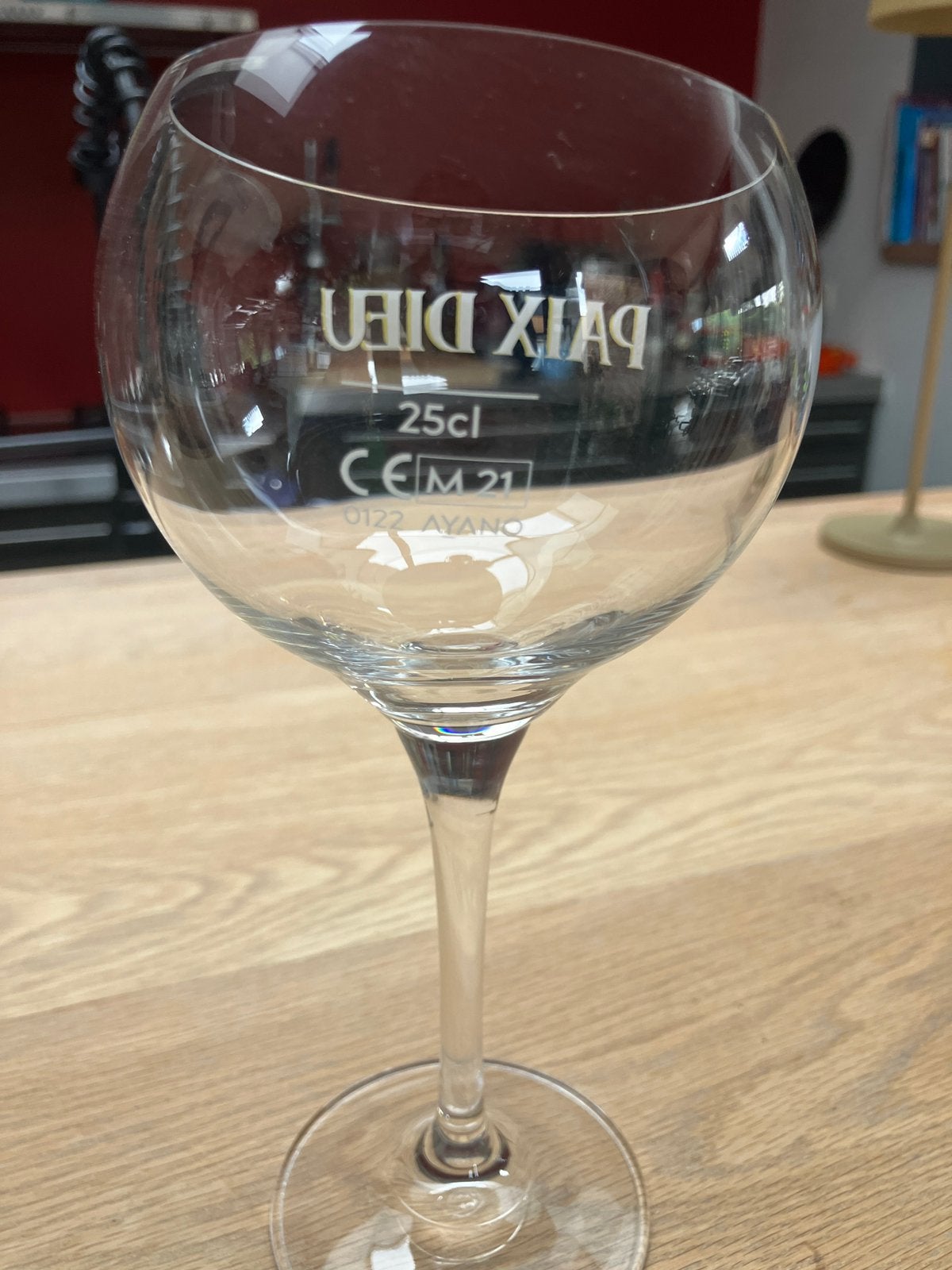 Paix Dieu glas 25 cl, Collections, Enlèvement, Comme neuf