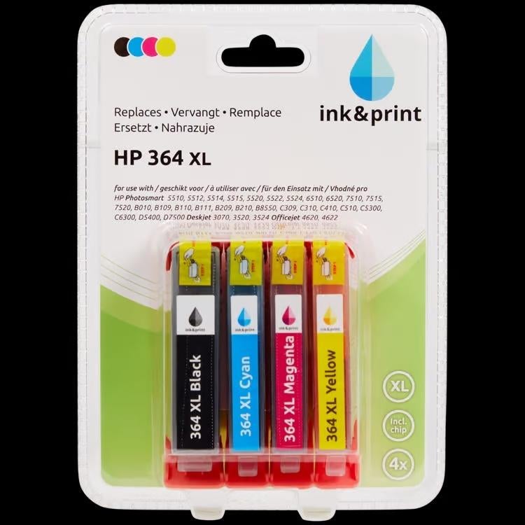 HP 364 XL 4-kleuren inktcartridge, nieuw, Computers en Software, Printerbenodigdheden, Verzenden, Nieuw, HP