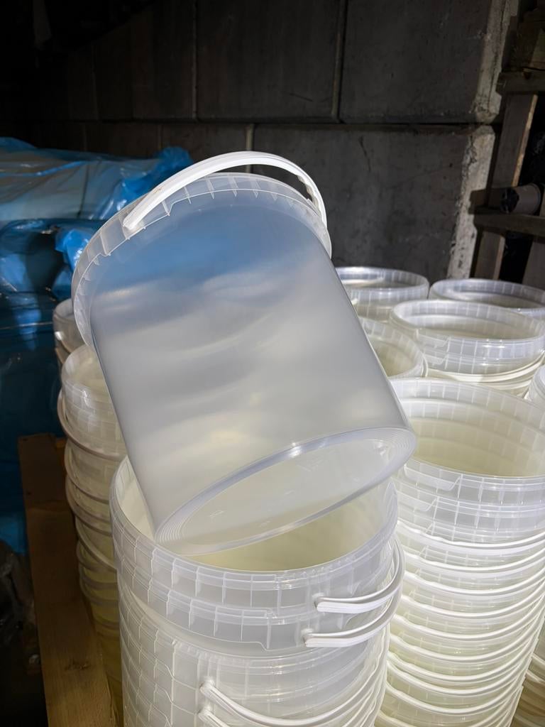 Emmers kunststof 10 L, Maison & Meubles, Seaux, Enlèvement, Comme neuf, Synthétique