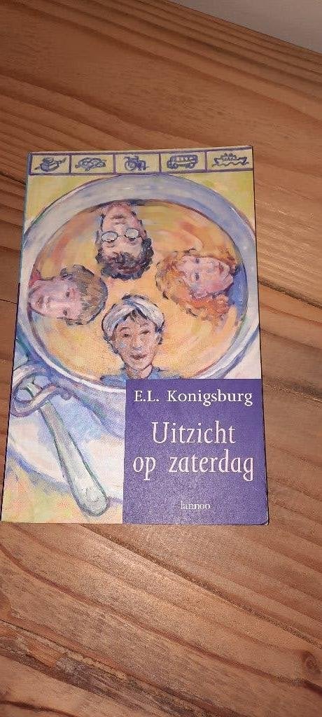 Mooi bekroond boek, uitzicht op zaterdag, Verzenden, Zo goed als nieuw, E L konigsburg