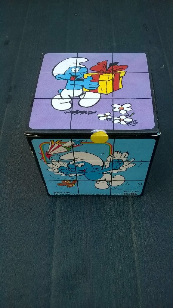 Schtroumpfs – Kyx Cube Puzzle, Enlèvement ou Envoi, Utilisé, Autres Schtroumpfs, Ustensile