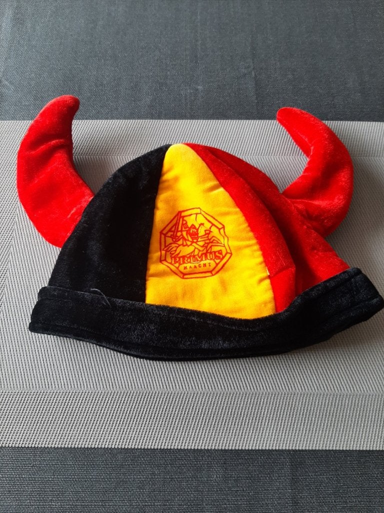 Rode duivels muts Belgie, Ophalen, Nieuw