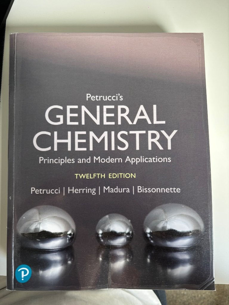 General Chemistry, Boeken, Ophalen of Verzenden, Zo goed als nieuw, Hoger Onderwijs