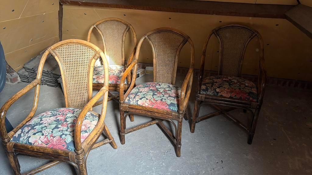 Unieke antieken stoelen 4stuks, Antiek en Kunst, Ophalen
