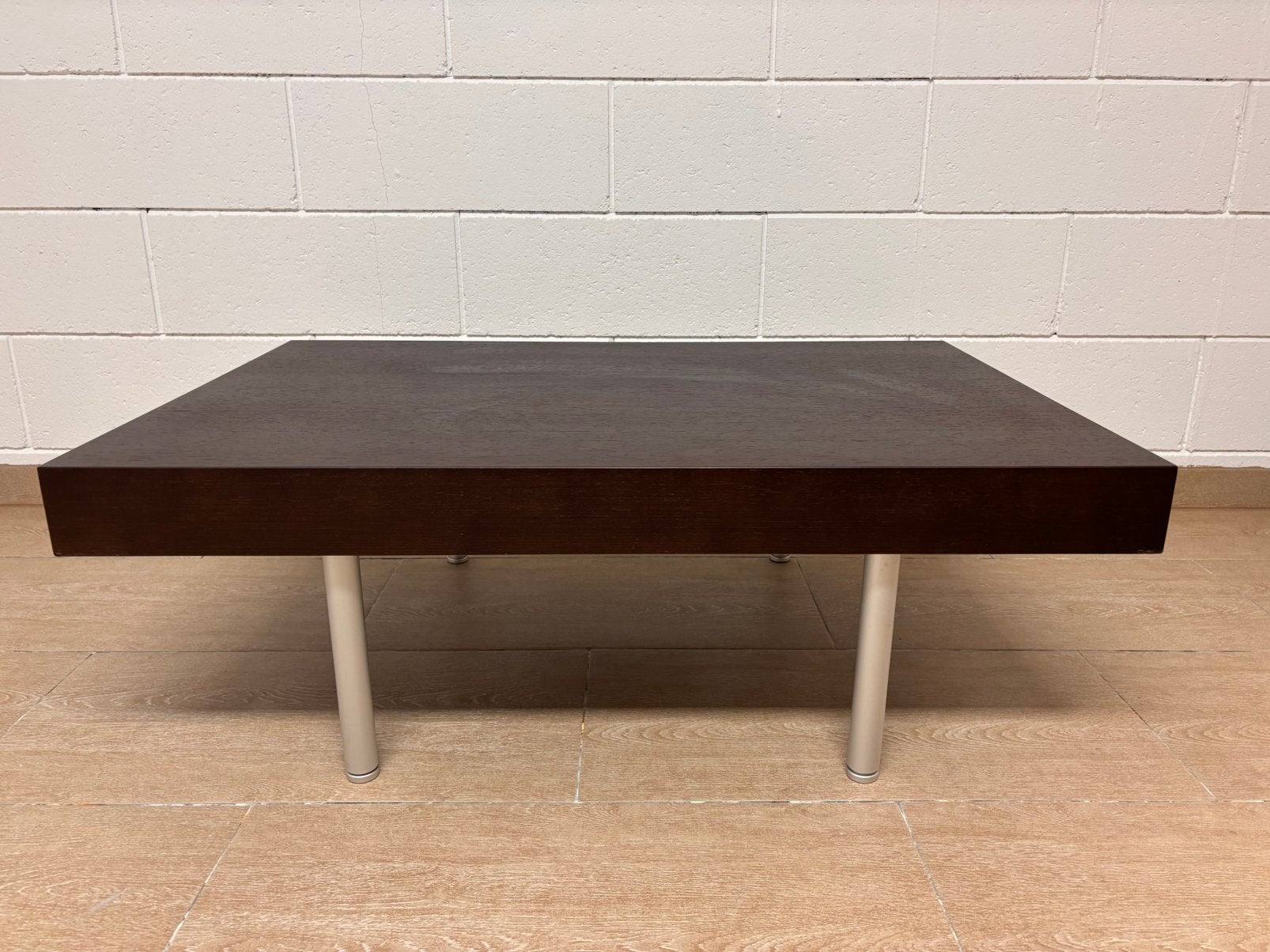 Table basse Molteni & c bois fonce, Enlèvement, Utilisé