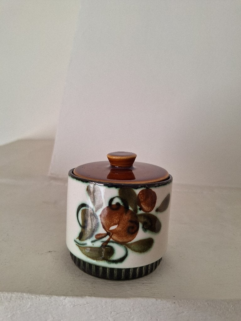 Boch Argenteuil potje - 9 cm diameter - perfecte staat, Antiquités & Art, Enlèvement ou Envoi
