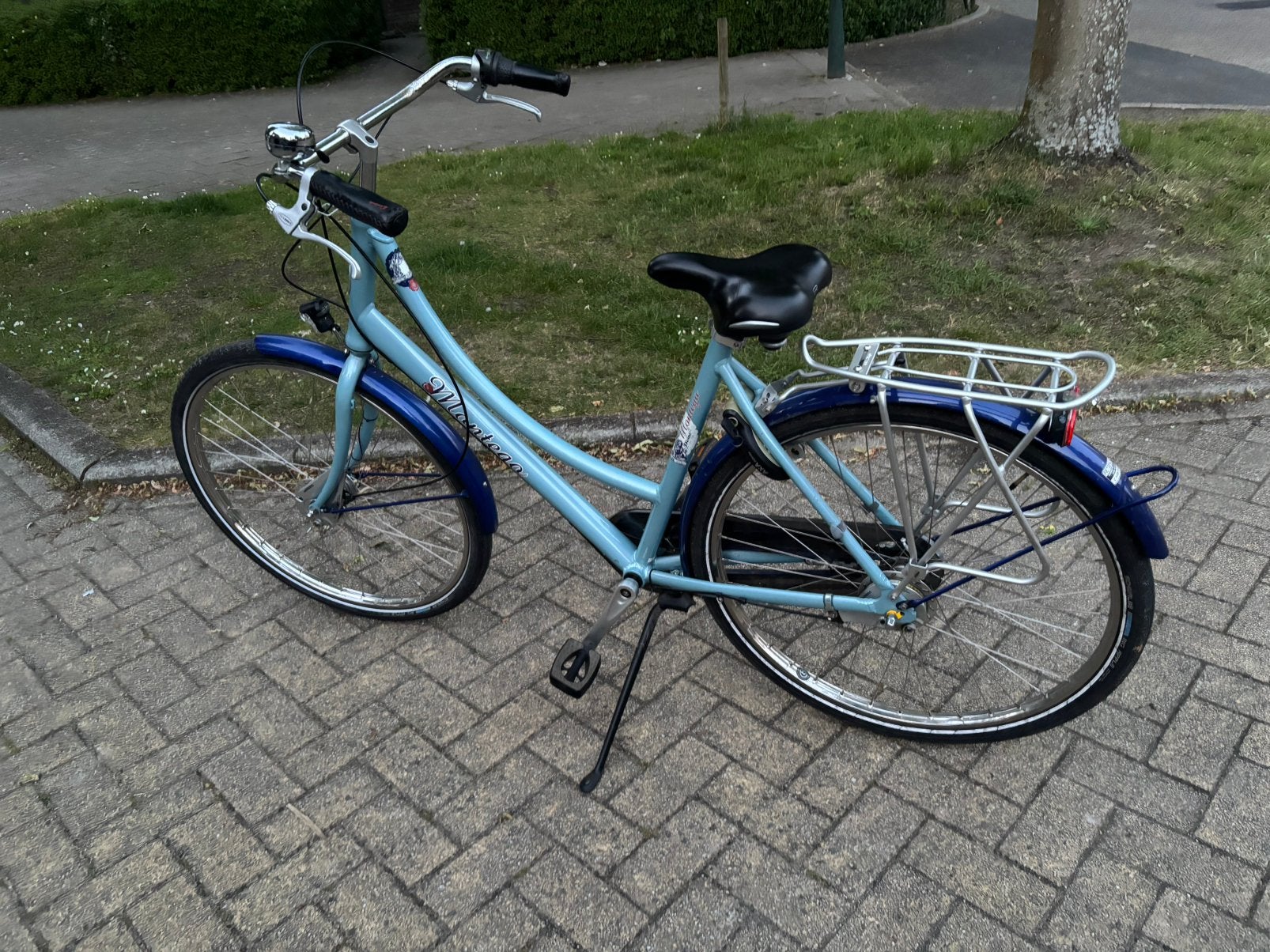 Montego damesfiets / stadsfiets (Lichtblauw), Ophalen, Zo goed als nieuw