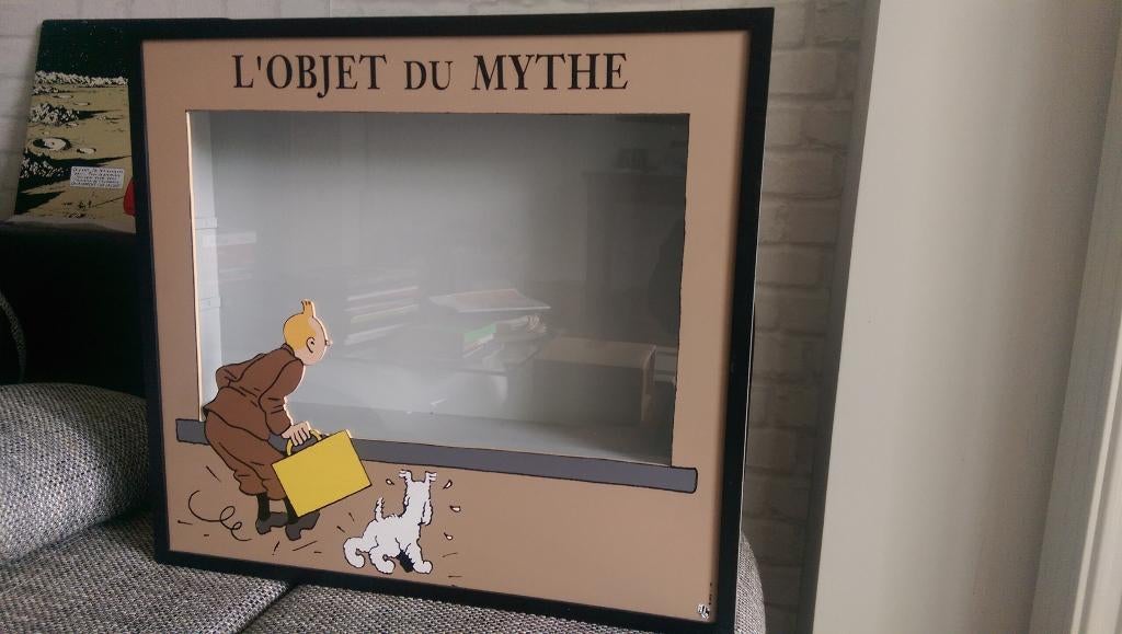RARE VITRINE PIXI OBJETS DU MYTHE TINTIN, Enlèvement, Tintin, Neuf, Statue ou Figurine