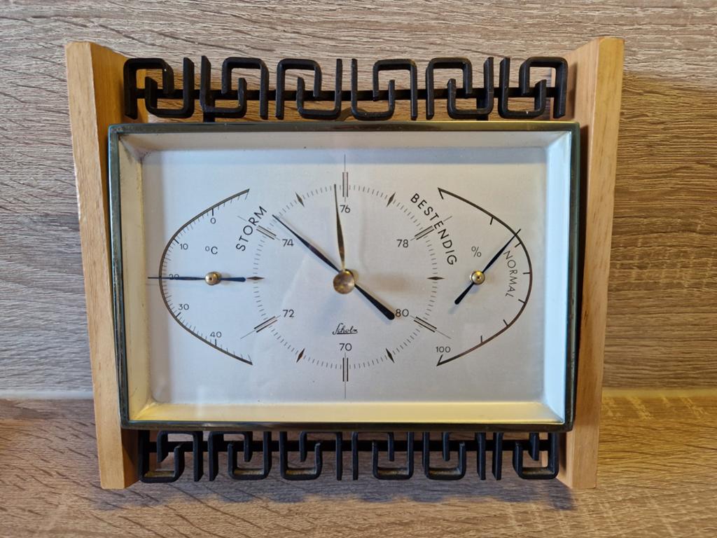 Vintage barometer Scholz, Antiek en Kunst, Ophalen of Verzenden
